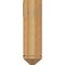 Ekena Millwork Olympic Arts and Crafts Rough Sawn Bracket w/ Offset Brace, Western Red Cedar, 8"W x 20"D x 28"H BKT0806X20X28OLY03RWR - alternate 4